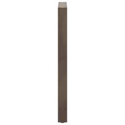 Berkfield Home Coffee Table Legs Natural Steel 2 pcs 60x(100-101) cm Steel in Grey - thumbnail 6