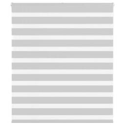 Berkfield Home Elegant Zebra Blind Light Grey 120x100 cm Fabric Width 115.9 cm P - thumbnail 2