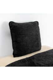 Native Natural Merino Wool Pillow - Black - Size: 80 cm x 80 cm - thumbnail 2