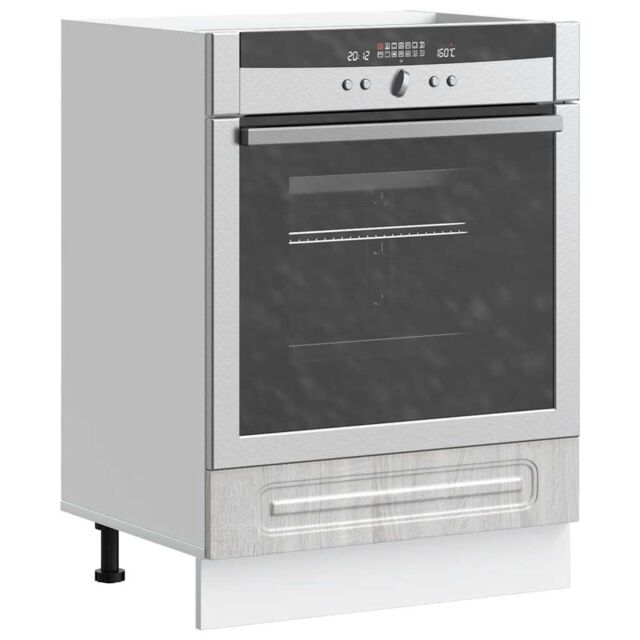 Berkfield Home Oven Cabinet Kalmar Grey Sonoma Engineered Wood - image 1