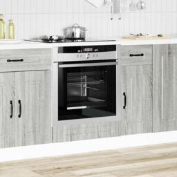 Berkfield Home Oven Cabinet Kalmar Grey Sonoma Engineered Wood - thumbnail 3