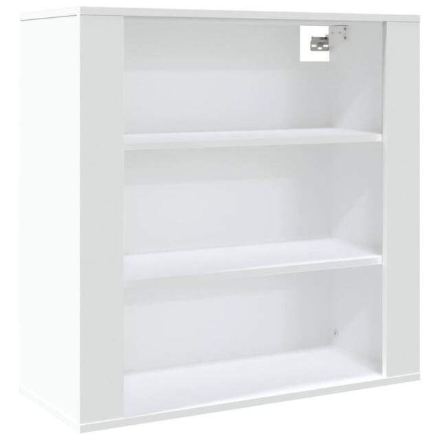 Berkfield Home Wall Cabinet White 80x33x80 cm Engineered Wood - Size: 80 x 33 x 80 cm - image 1