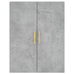 Berkfield Home Highboard Concrete Grey 69.5x34x180 cm Engineered Wood - thumbnail 6