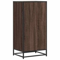 Berkfield Home Shoe Rack Brown Oak 48x38x97.5 cm Engineered Wood - thumbnail 7