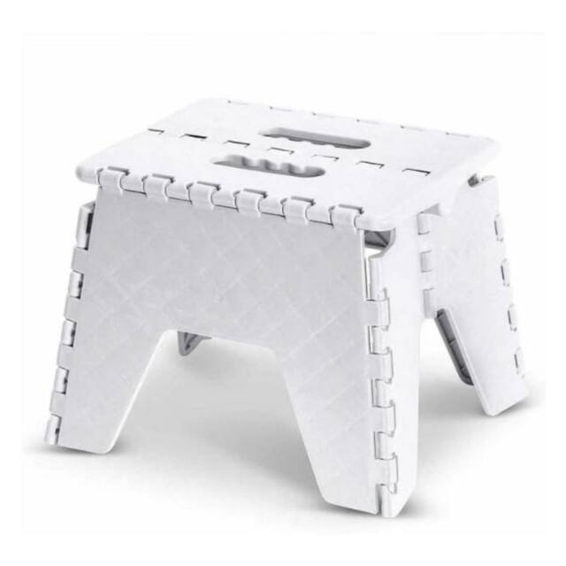 Marco Paul 21cm Folding Step Stool - Large Size in White - image 1
