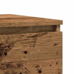 Berkfield Home Bedside Cabinets 2 pcs Old Wood 50x40x43.5 cm Engineered Wood in Brown - thumbnail 9