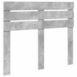 Berkfield Home Bed Frame with Headboard Concerte 120 x 200 cm Solid Pine Wood in Grey - thumbnail 6