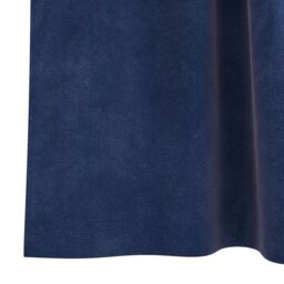 Berkfield Home Blackout Curtains with Hanging Loops 2 pcs Dark Blue Velvet in Navy - thumbnail 6