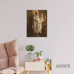 "Artery8 Charlemont The Moorish Chief Canvas Wall Art Print in Brown - Size: W18"" x H24""" - thumbnail 3