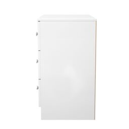 Ready Assembled 2 U Newlyn 3 Drawer Chest (Ready Assembled) in White - thumbnail 3