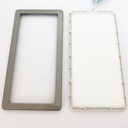 Loops 5x BRUSHED NICKEL Ultra-Slim Rectangle Under Cabinet Kitchen Light & Driver Kit - Natural White Diffused LED in Metallics - thumbnail 5