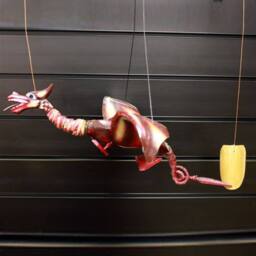 KDMD Red Coconut Dragon Mobile 37cm - thumbnail 2