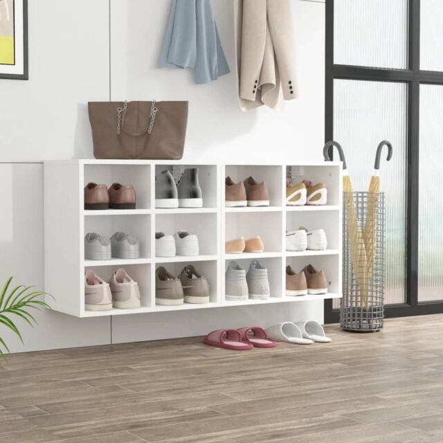 Berkfield Home Shoe Cabinets 2 pcs White 52.5x30x50 cm - image 1