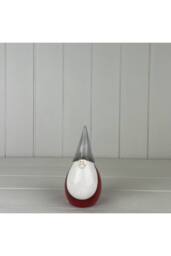 KDMD Rustic Red/grey Ceramic Santa - 15mm in Grey - thumbnail 2