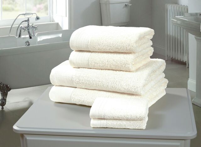 Chums Egyptian Towels 2 Pack Luxury weight 600g Super Soft Towel in White - image 1