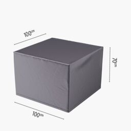 Ruma AeroCover Patio Chair Polyester Waterproof Breathable Cover W100xD100xH70cm in Dark Grey - Size: 1 Pack - thumbnail 6
