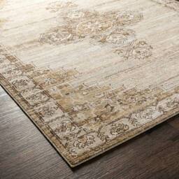 Livabliss Fifth Avenue-Vintage Brown Off-White Grey Traditional Boho Living Rug - Size: 200 cm x 275 cm - thumbnail 6
