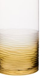 Orsina Caila Cut Glass Large Vase in Grey - thumbnail 4