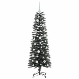 Berkfield Home Elegant Artificial Christmas Tree with Stand Green 40.5 x 40.5 x - thumbnail 4