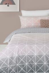 Furn Spectrum Geometric Gradient Reversible Duvet Cover Set - Size: Single - thumbnail 2