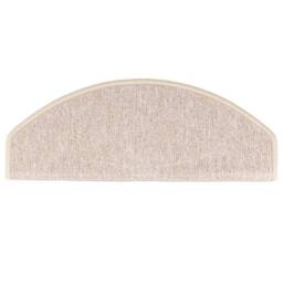 Berkfield Home Stair Mats 10 pcs 65x24x4 cm Taupe - Size: Medium - thumbnail 4