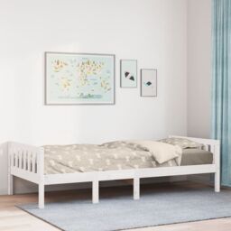 Berkfield Home Children's Bed without Mattress White 90x200 cm Solid Wood Pine - thumbnail 1