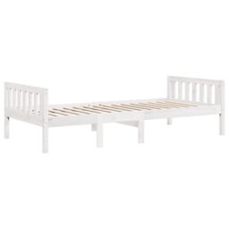 Berkfield Home Children's Bed without Mattress White 90x200 cm Solid Wood Pine - thumbnail 3