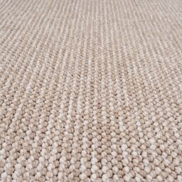 Kukoon Minimalist Neutral Cream Beige Soft Boucle Textured Bedroom Area Rug - Size: 80 cm x 150 cm - thumbnail 8