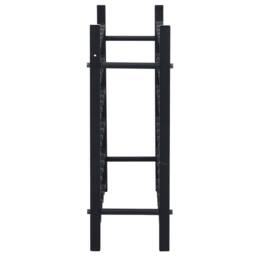 Berkfield Home Durable Wine Rack for 36 Bottles Black Iron - thumbnail 4