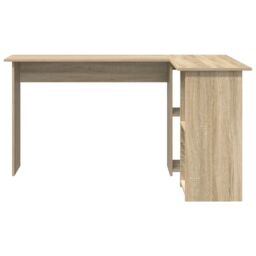 Berkfield Home Sonoma Oak Computer Desk Sonoma oak Particle board Standard in Brown - thumbnail 4