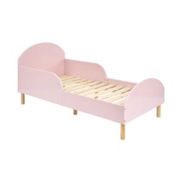 Liberty House Toys Kids Pink Toddler Bed in Dusty Pink - Size: Cot Bed - thumbnail 6