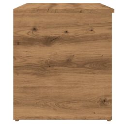 Berkfield Home Storage Chest Artisan Oak 84x42x46 cm Engineered Wood in Brown - Size: 84 x 42 x 46 cm - thumbnail 5