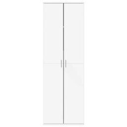 Berkfield Home Highboard White 60x35x180 cm Engineered Wood - Size: 60 x 35 x 180 cm - thumbnail 3
