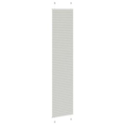 Berkfield Home Pleated Blind Light Grey 50x200 cm Fabric Width 49.4 cm Polyester - thumbnail 4