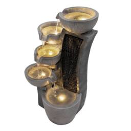 Monstershop Electric Water Feature - Sleek Streams in Grey - thumbnail 3