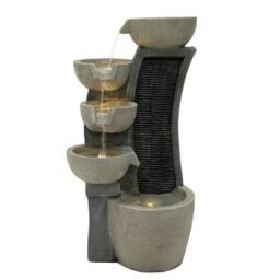 Monstershop Electric Water Feature - Sleek Streams in Grey - thumbnail 1