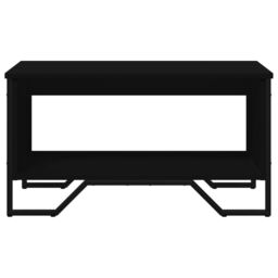 Berkfield Home Coffee Table Black 75x51x40 cm Engineered Wood - Size: 75 x 51 x 40 cm - thumbnail 5