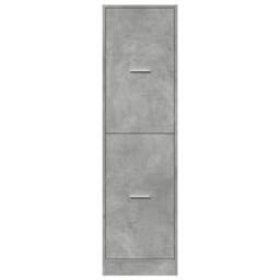 Berkfield Home Apothecary Cabinet¬†Concrete Grey 40x41x144.5 cm Engineered Wood - thumbnail 5