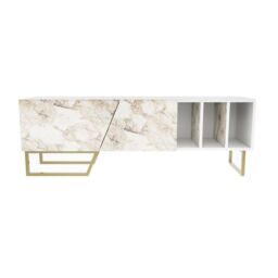 Decorotika Linossa TV Unit for TVs up to 60 inch in White - thumbnail 4