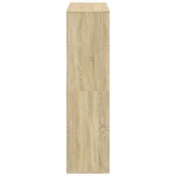 Berkfield Home Bookcase Sonoma Oak 100x33x125.5 cm Engineered Wood in Brown - thumbnail 5