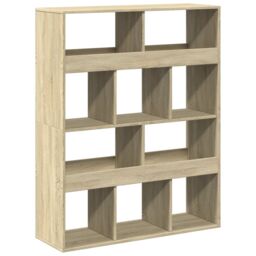 Berkfield Home Bookcase Sonoma Oak 100x33x125.5 cm Engineered Wood in Brown - thumbnail 6