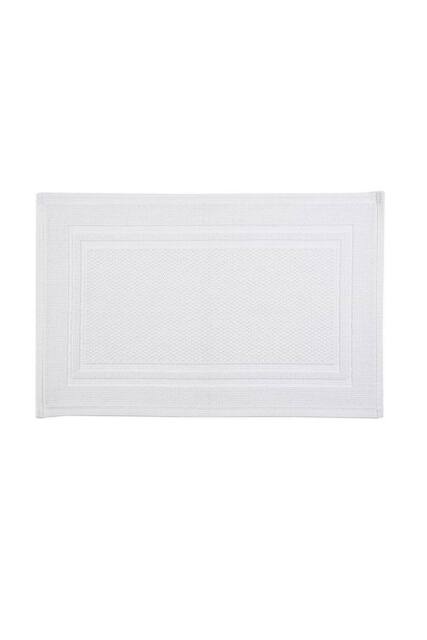 CHRISTY 'Fina' Luxury Heavyweight Woven Bath Mat in White - image 1