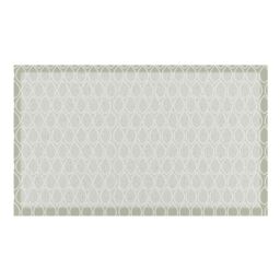 Artsy Mats Teardrop Sage Green Indoor Outdoor Doormat (70 x 40cm) in Beige - Size: 40 cm x 70 cm - thumbnail 2