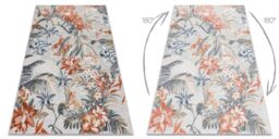 RugsX Botanic Rug in Grey - Size: 117 cm x 170 cm - thumbnail 3