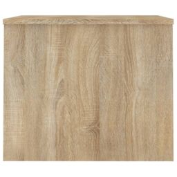 Berkfield Home Coffee Table Sonoma Oak 80x50.5x41.5 cm Engineered Wood in Brown - thumbnail 5