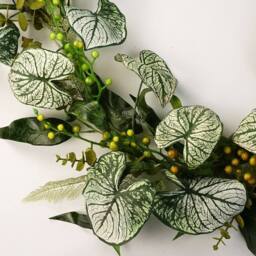 Leaf 150cm Artificial Hanging Trailing Plant Alocasia Sinuata in Green - thumbnail 2