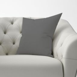 Warren Reed - Designer Slate Grey Cushions - Size: 45 cm x 45 cm - thumbnail 3