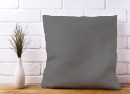 Warren Reed - Designer Slate Grey Cushions - Size: 45 cm x 45 cm - thumbnail 2