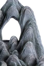 Garden Sanctuary Tabletop Waterfall Fountain with LED Lighting in Grey - thumbnail 7