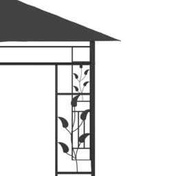 Berkfield Home Gazebo with Mosquito Net 6x3x2.73 m Anthracite in Black - thumbnail 5
